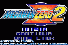Logo MegaMan Zero 2